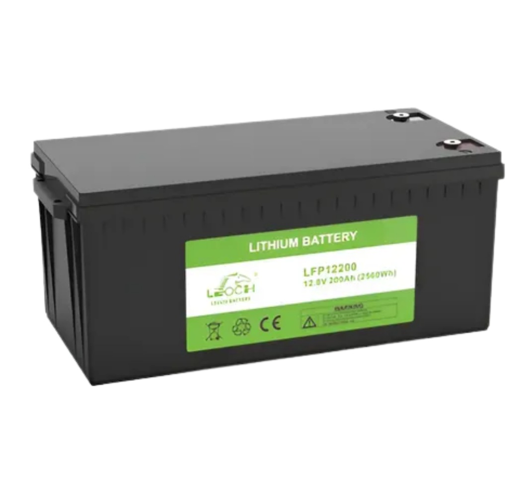 Batería de Litio LEOCH 200a 12v