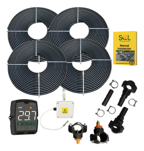 KIT 40 COLECTORES SOLARES HASTA 100.000lts
