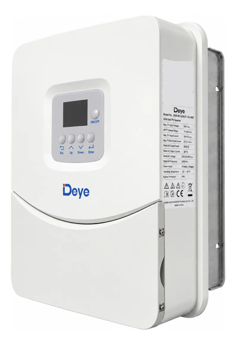 INVERSOR SOLAR OFF GRID MONOFASICO DEYE 6000W CON WIFI Y CT. - imagen 2
